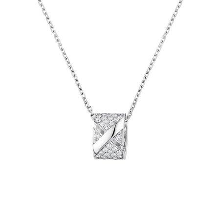 [Amore Jewelry]LIENS EVIDENCE DIAMOND PAVED NECKLACE