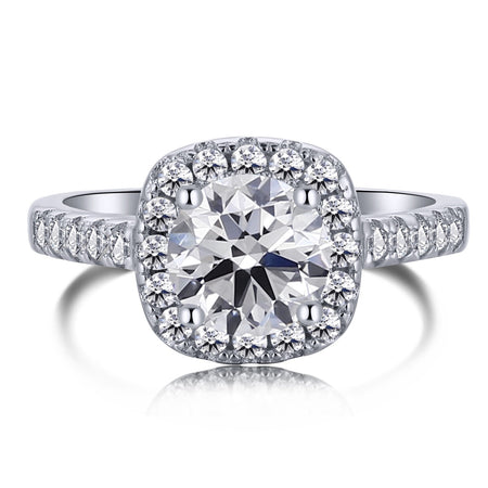 [Amore Jewelry]Dazzling Resplendent Round Cut Wedding Ring
