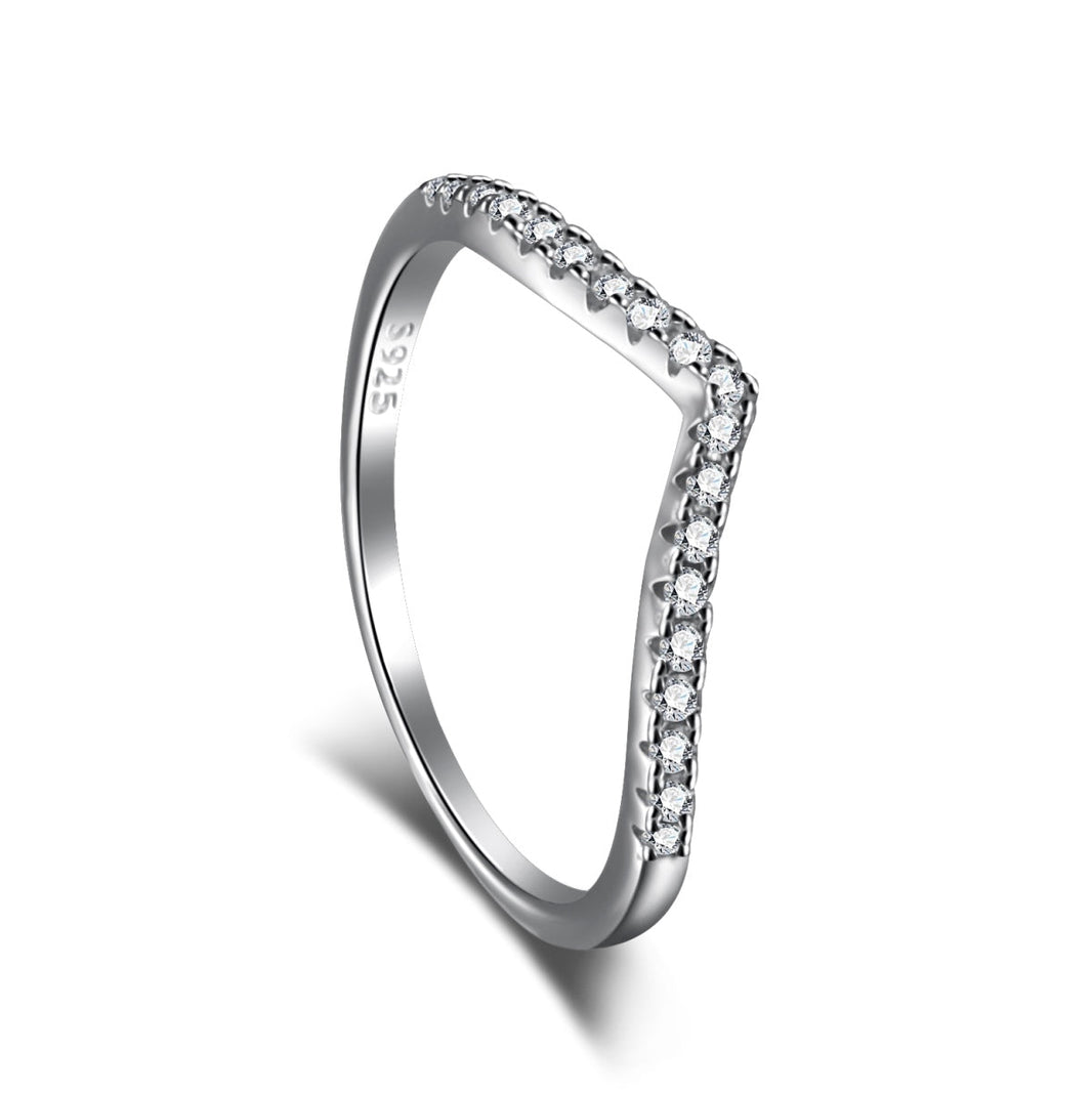 [Amore Jewelry]Elaborate Tennis Band Ring