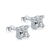 [Amore Jewelry]Delicate Square Shape Earrings