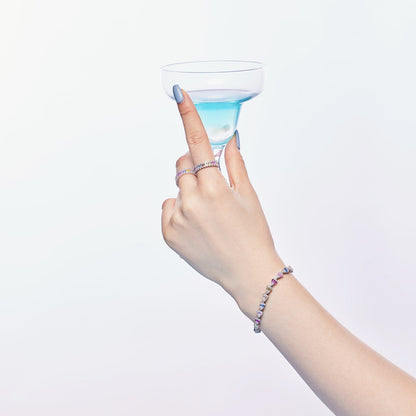 [Amore Jewelry]Radiant Water Drop Shape Daily Bracelet