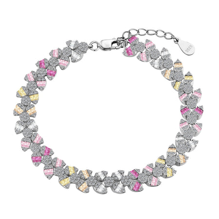 [Amore Jewelry]Dainty Exquisite Flower Shape Daily Bracelet