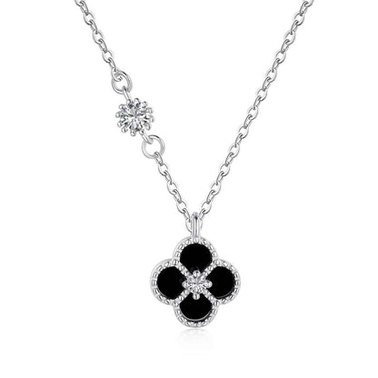 [Amore Jewelry]Delicate Flower Shape Necklace
