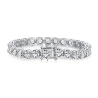 [Amore Jewelry]0.75 Carat Dazzling Round Cut Wedding Bracelet