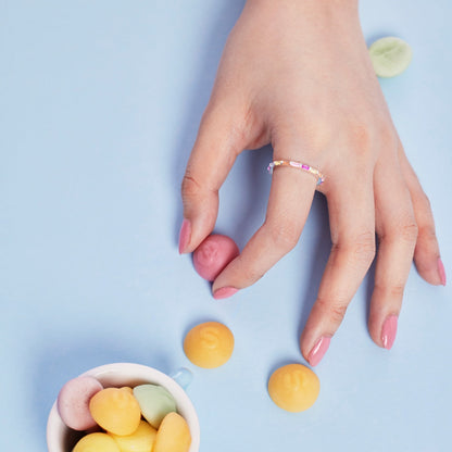 [Amore Jewelry]Lively In Shades Elegant Radiant Cut Daily Ring