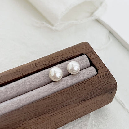 [Amore Jewelry]Delicate Pearl Earrings