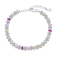 [Amore Jewelry]Radiant Colorful Round Shape Daily Bracelet
