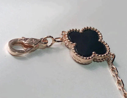 [Amore Jewelry]CLOVER 5 MOTIFS MULTICOLOR BRACELET