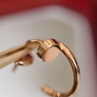 [Amore Jewelry]JUSTE EARRINGS PINK GOLD