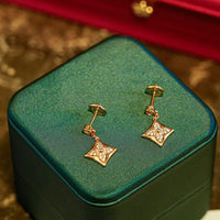 [Amore Jewelry]STAR DIAMONDS EARRINGS GOLD
