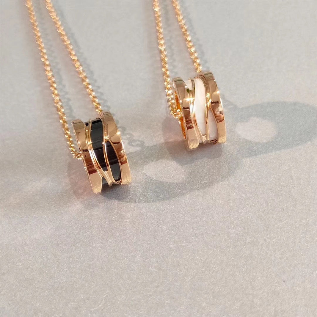[Amore Jewelry]ZERO 1 NECKLACE PINK GOLD