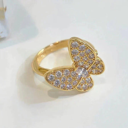 [Amore Jewelry]BUTTERFLY DIAMOND RING