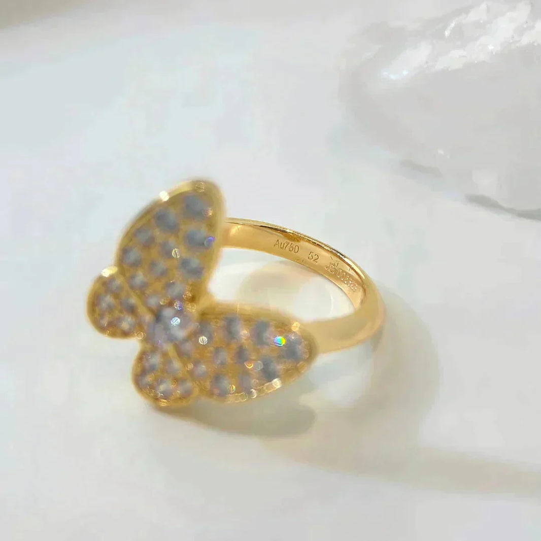 [Amore Jewelry]BUTTERFLY DIAMOND RING