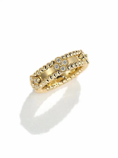 [Opulent Aurora]PERLEE GOLD DIAMOND RING