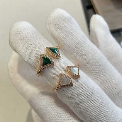 [Opulent Aurora]DREAM MOP DIAMOND OPEN RING