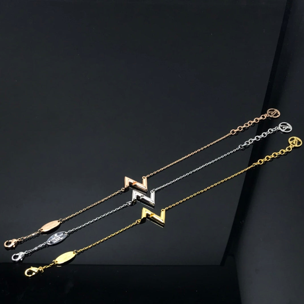 [Amore Jewelry]VOLT LV LOGO BRACELET