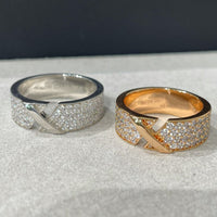 [Amore Jewelry]LIENS EVIDENCE  DIAMOND PAVED RING