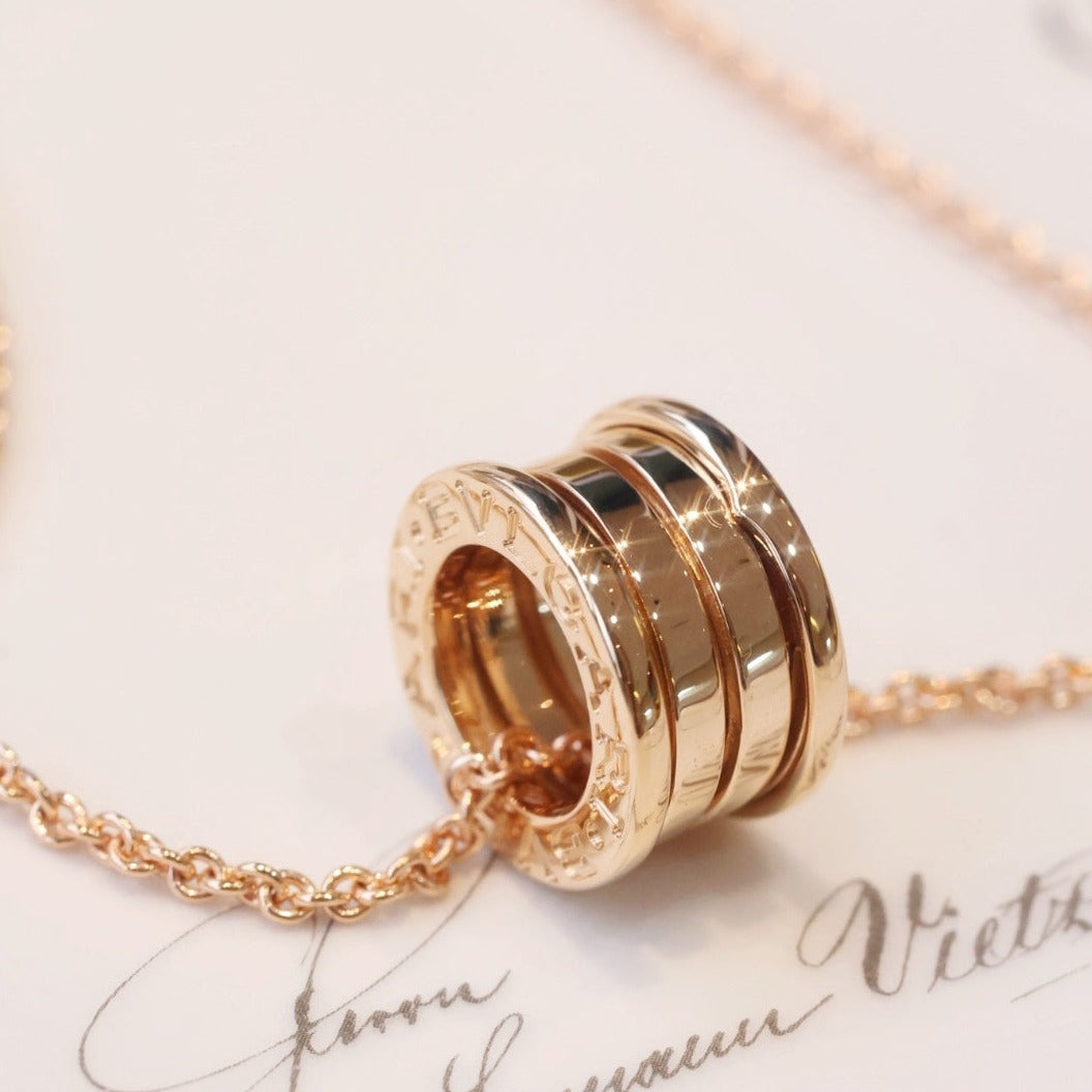 [Amore Jewelry]ZERO 1 PINK GOLD NECKLACE