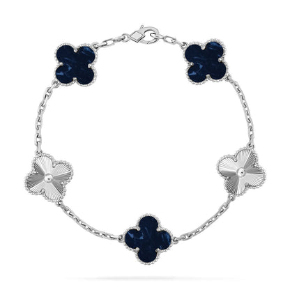 [Amore Jewelry]CLOVER 5 MOTIF PIETERSITE BRACELET COLLECTION