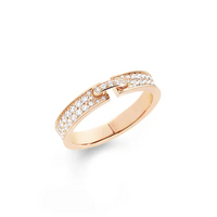 [Amore Jewelry]ALLIANCE LIENS VIDENCE PAVED DIAMOND 4MM RING
