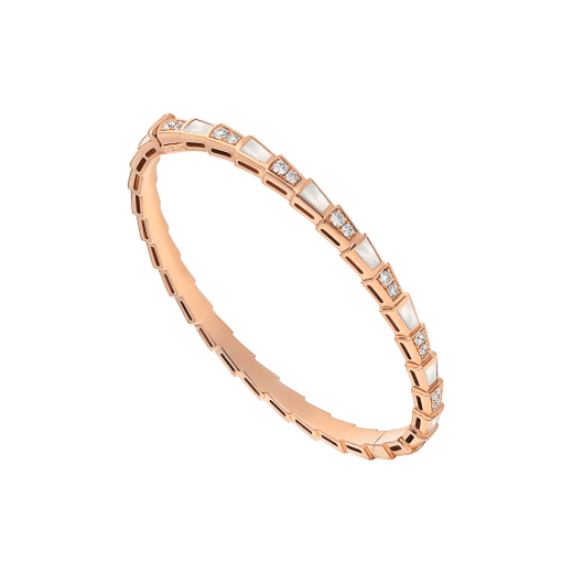 [Amore Jewelry]SERPENTI BRACELET PINK GOLD MOP DIAMOND
