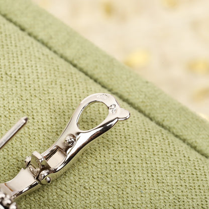 [Amore Jewelry]CLOVER DIAMOND STUD EARRINGS