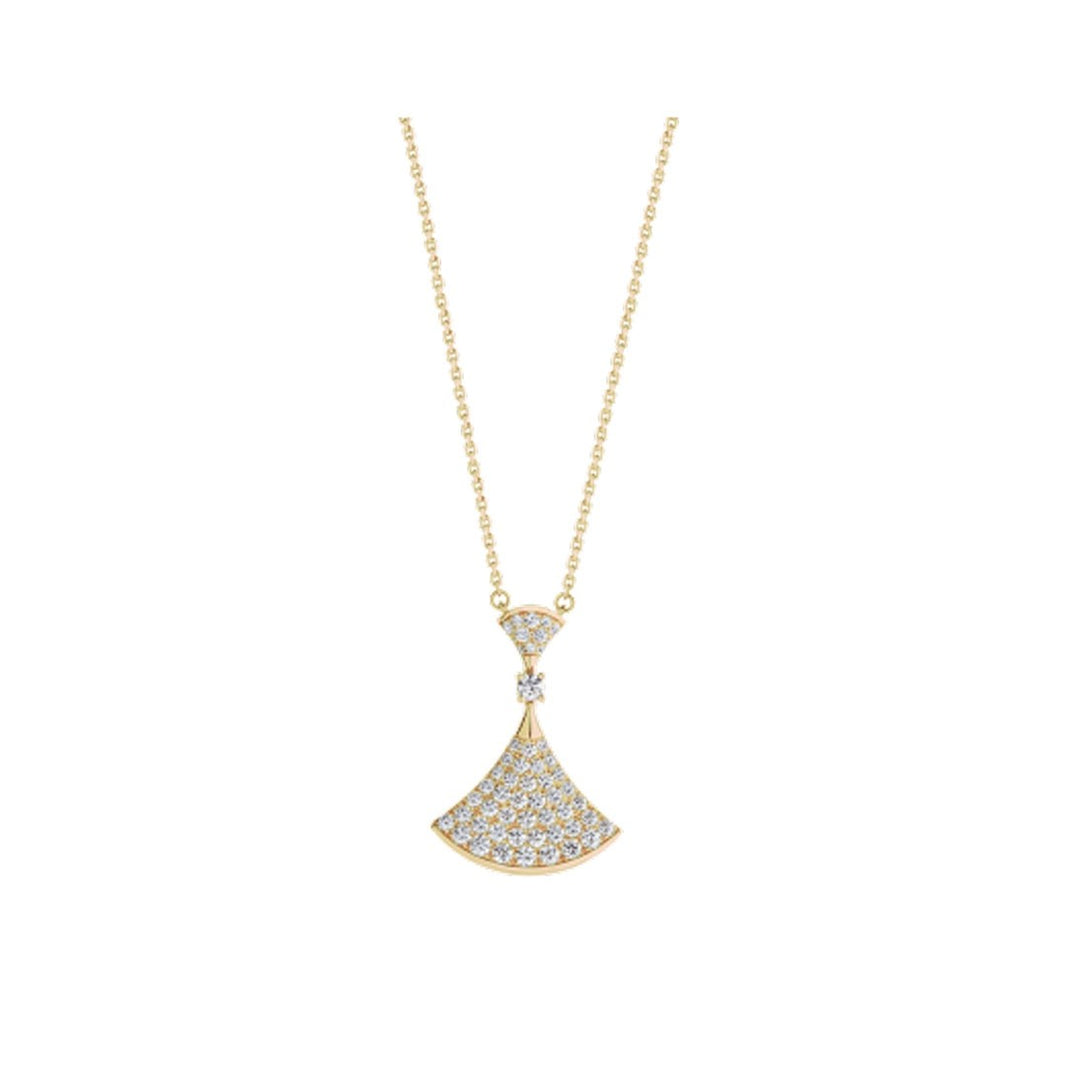 [Amore Jewelry]DREAM NECKLACE GOLD FULL DIAMOND