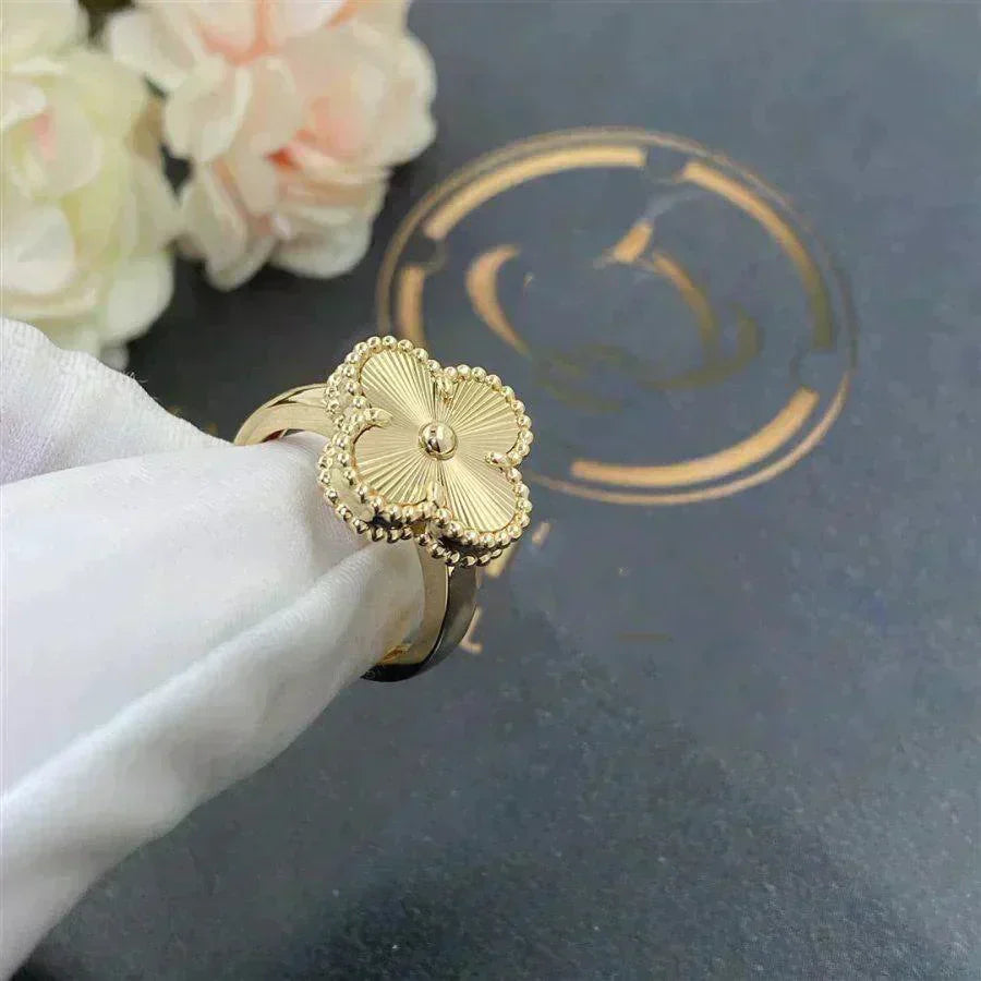 [Amore Jewelry]CLOVER GOLD RING