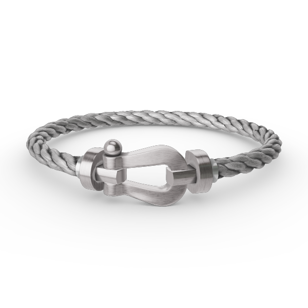 [Amore Jewelry]FORCE LARGE HORSESHOE NO DIAMOND BRACELET SILVER