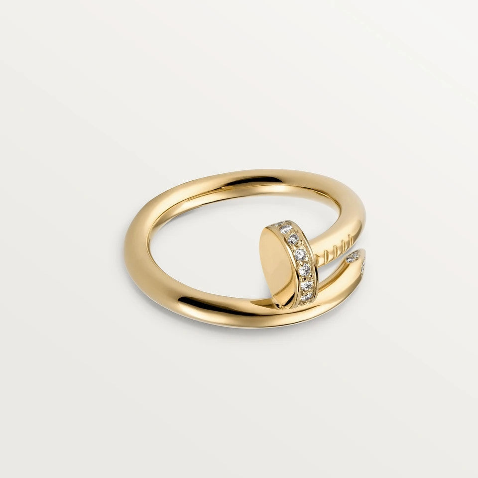 [Amore Jewelry]JUSTE RING 2.65MM GOLD DIAMOND